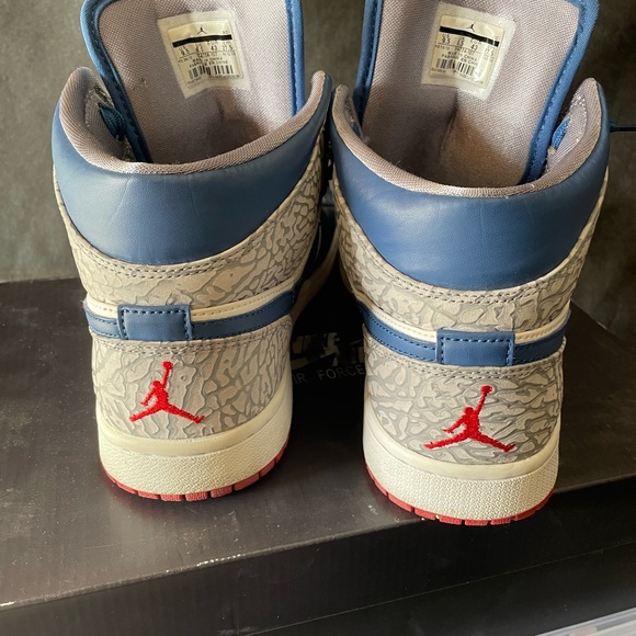 Air Jordan 1 Mid True Blue (men’s Size 9.5) - Picture 4 of 5